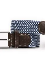 Swole Panda Woven Belt Recycled-navy fine waeve