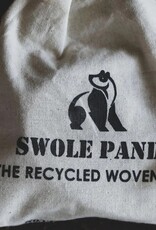 Swole Panda Woven Belt Recycled-blue/camel stripe