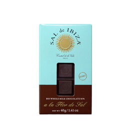 Chocolade Melk Bio Fleur De Sel-40gr