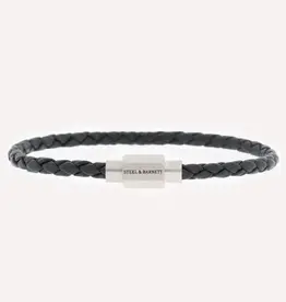 Steel & Barnett Men Bracelet Luke Landon-black