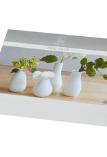 Räder Mini Vase Set- 4stuks white