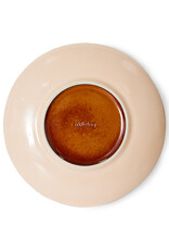 HK Living 70s ceramics: Dessert Plates (set of 2)-horizon