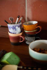 HK Living 70s ceramics: Americano Mugs (set of 4) Friction-mixed