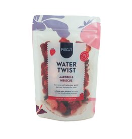 Pineut Pineut Watertwist Aardbei/Hibiscus Bio-Pouchbag