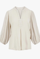 Zusss Blouse met borduursels ecru