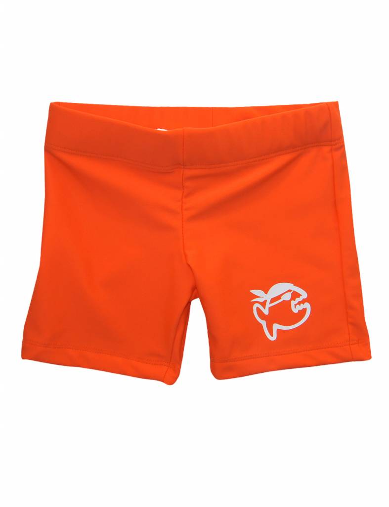 Iquv Uv Werend Zwemshort Kleine Kinderen Oranje Iq Uv iquv kopen in de aanbieding