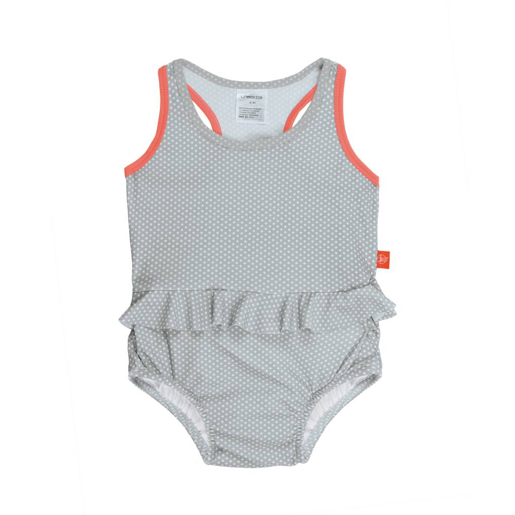 Uv Badpak Grijs Met Witte Stippen Meisjes Lassig lassig kopen in de aanbieding Uv Badpak Grijs Met Witte Stippen Meisjes Lassig lassig kopen in de aanbieding