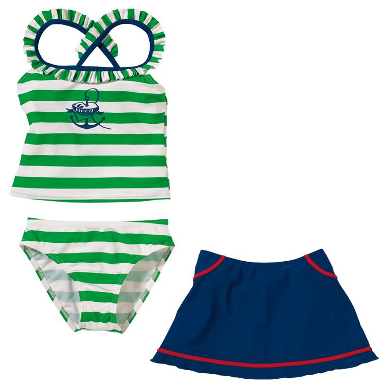 Uvzwemkleding Uv Tankini Maritiem Meisjes Groen Beco uvzwemkleding kopen in de aanbieding