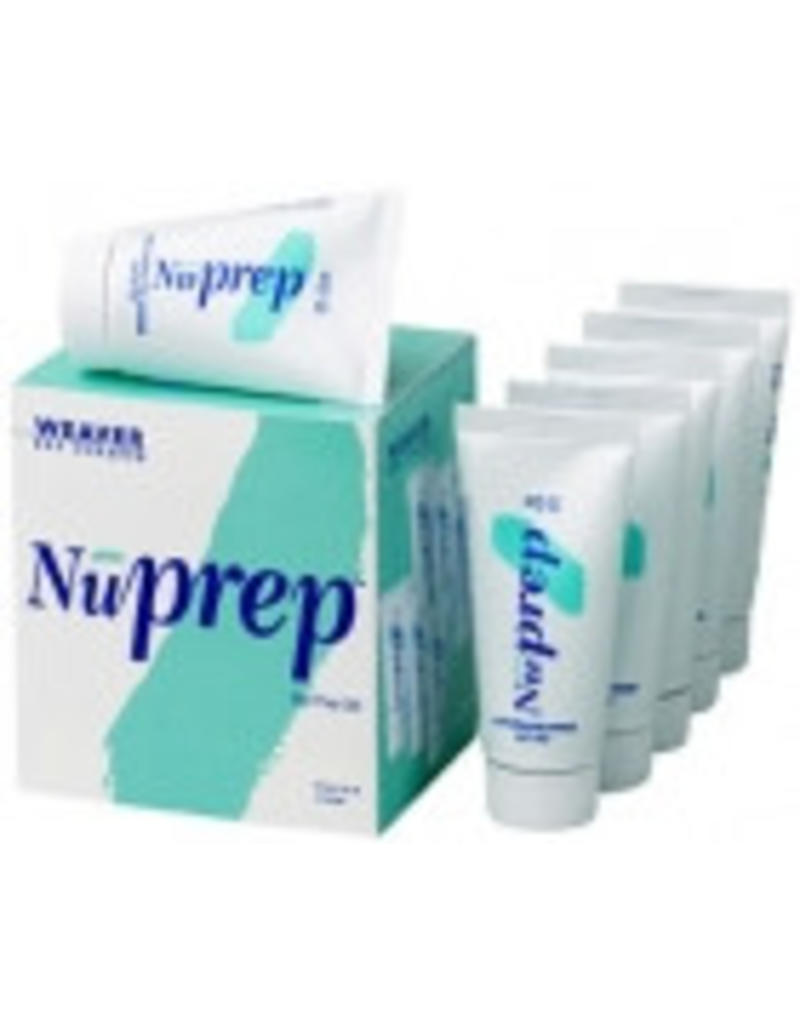 Weaver en Co Gel Nuprep para reducir la resistencia de la piel