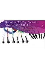 Technomed Electrode en coupelle EEG réutilisable, chlorure d'argent-argent (Ag-AgCl)