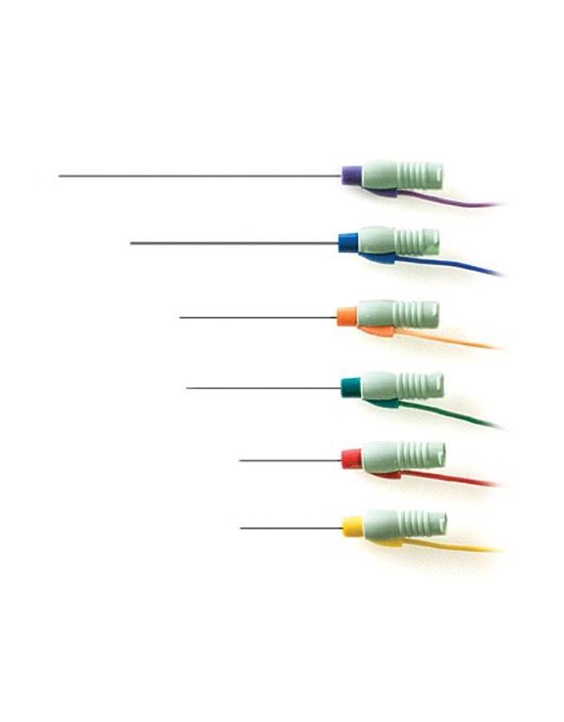 Technomed Electrodos de aguja EMG hipodérmicos (botox) desechables Technomed