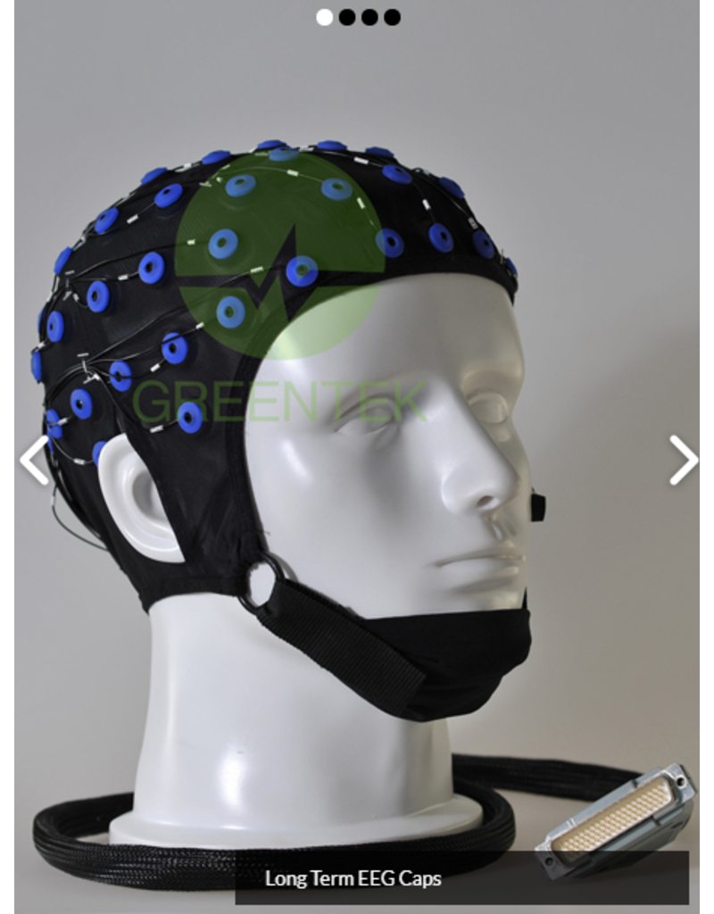Greentek EEG cap 24H voor 24u registratie