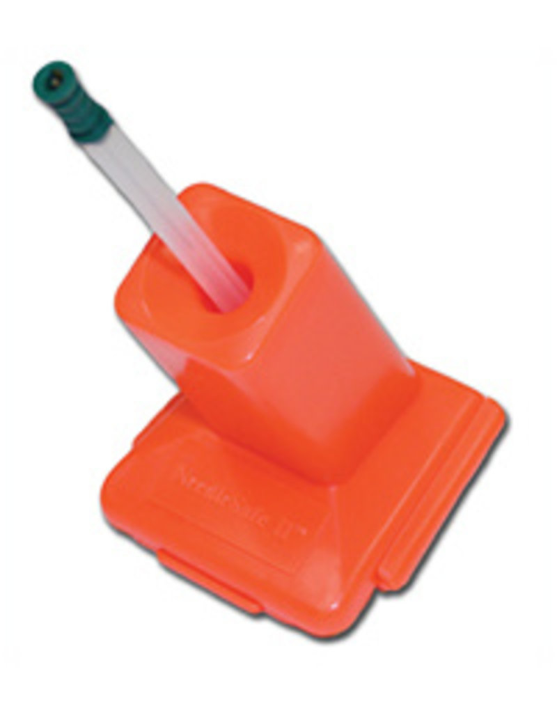 Cnaps Cadwel Capsuleuse d'aiguille / récipient de collecte pour porte-aiguille et seringue