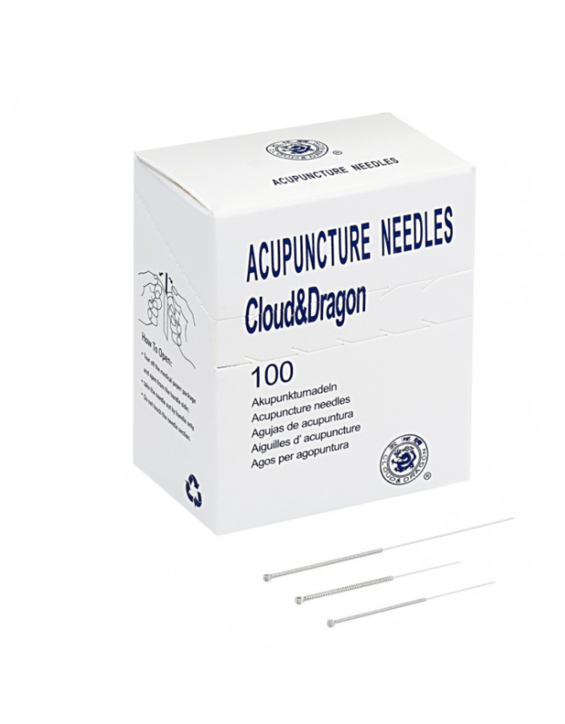 Cloud Dragon Silver Coated Acupuncture Needles