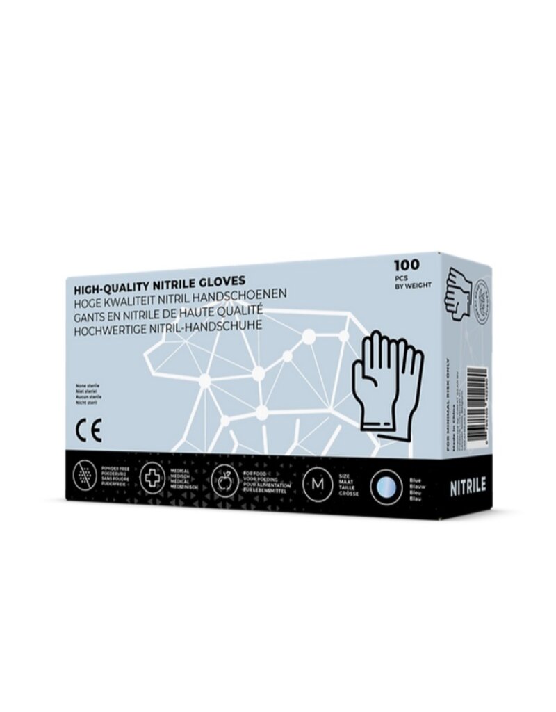 Greatbear 1 Boîte X 100 Gants Médicaux Nitrile Sans Poudre