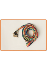 FSM EEG-Silberbecherelektrode, 250 cm, 10 Farben, Teflondraht