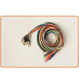 FSM EEG-Silberbecherelektrode, 250 cm, 10 Farben, PVC-Draht
