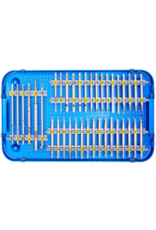 MEDIBIA - medical bits & tools Juego de extractores de tornillos universales.