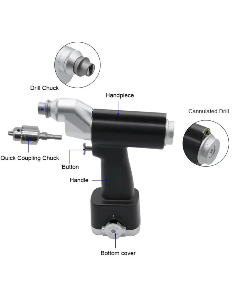 MEDIBIA - medical bits & tools Medibia Cannulated Bone Drill M