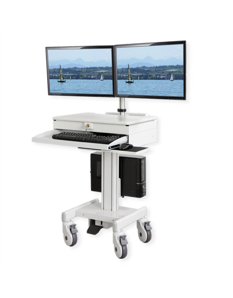 MEDIBIA - medical bits & tools Carro médico de altura regulable