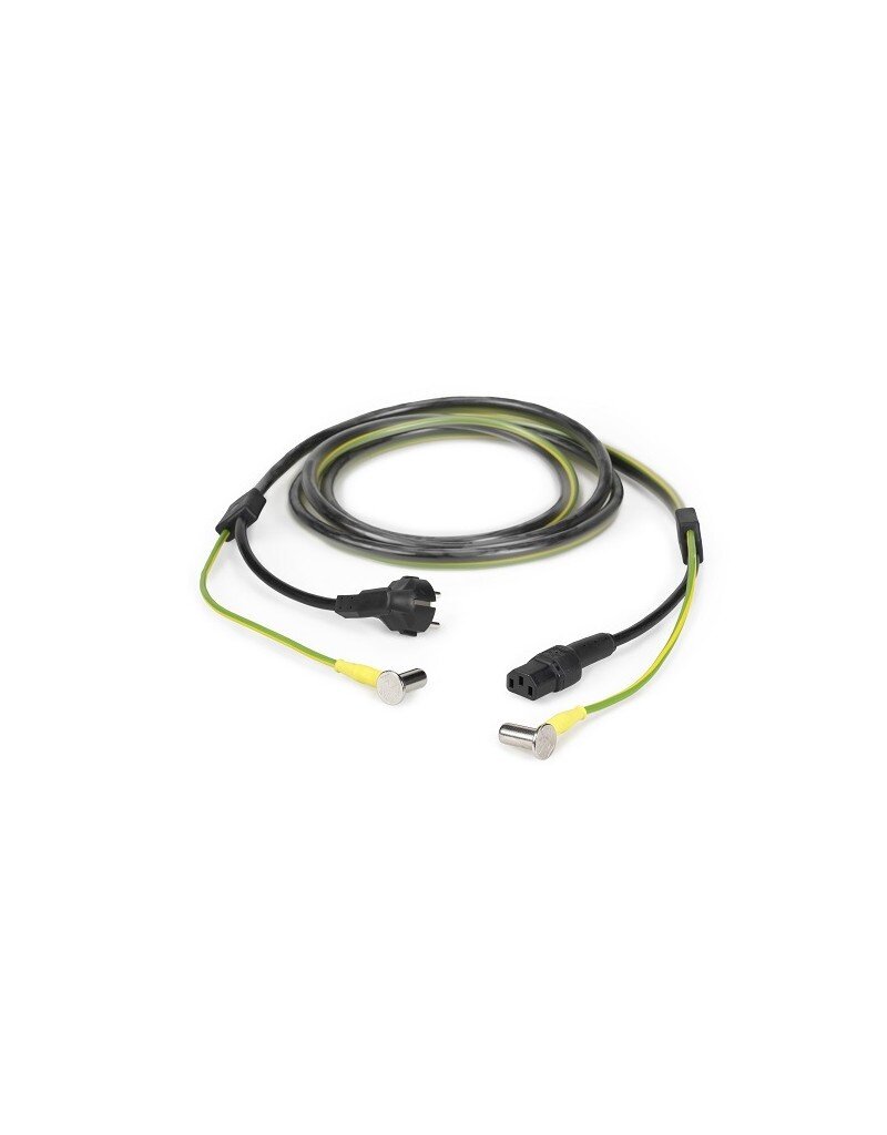 MEDIBIA - medical bits & tools Cable de alimentación médico con ecualización de potencial moldeado en una funda sin costuras