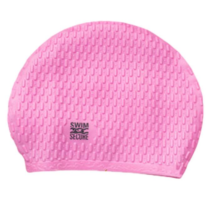 pink swim hat