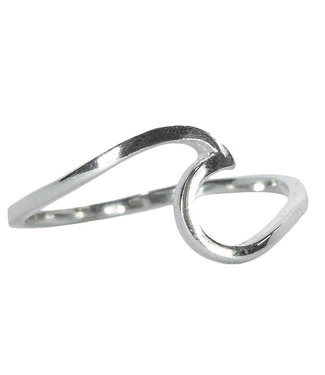 Pura Vida Wave Ring Silver - SZ 7