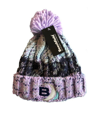 Boylo's Kids B Surf Pom Pom Beanie Lavender Fizz