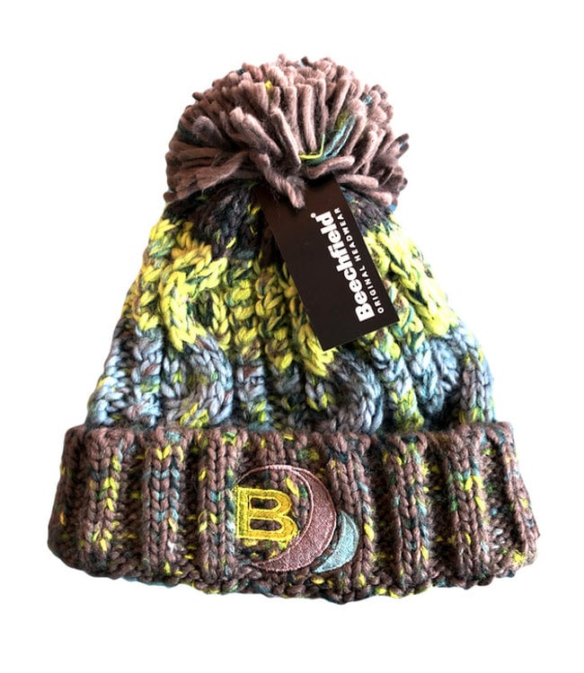 Boylo's Kids B Surf Pom Pom Beanie Electric Grey