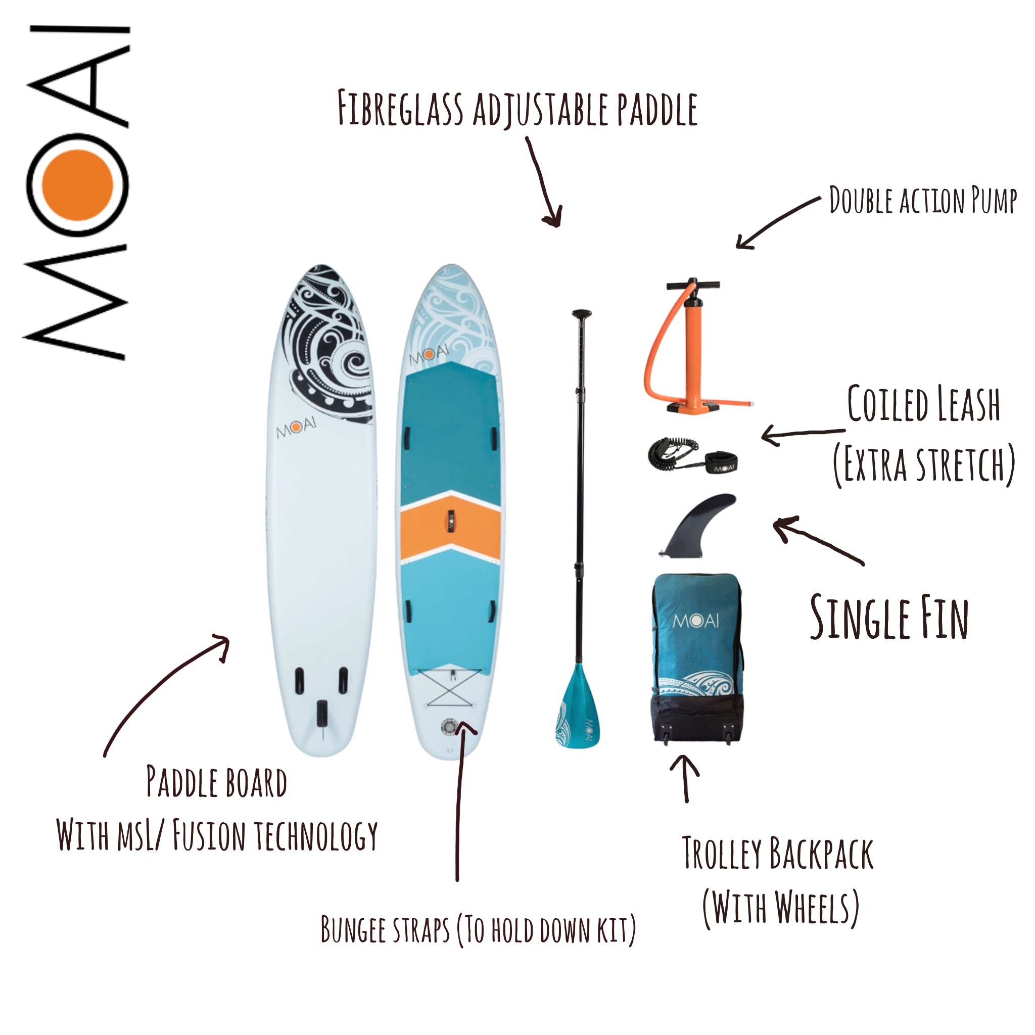 12'4 Moai Board