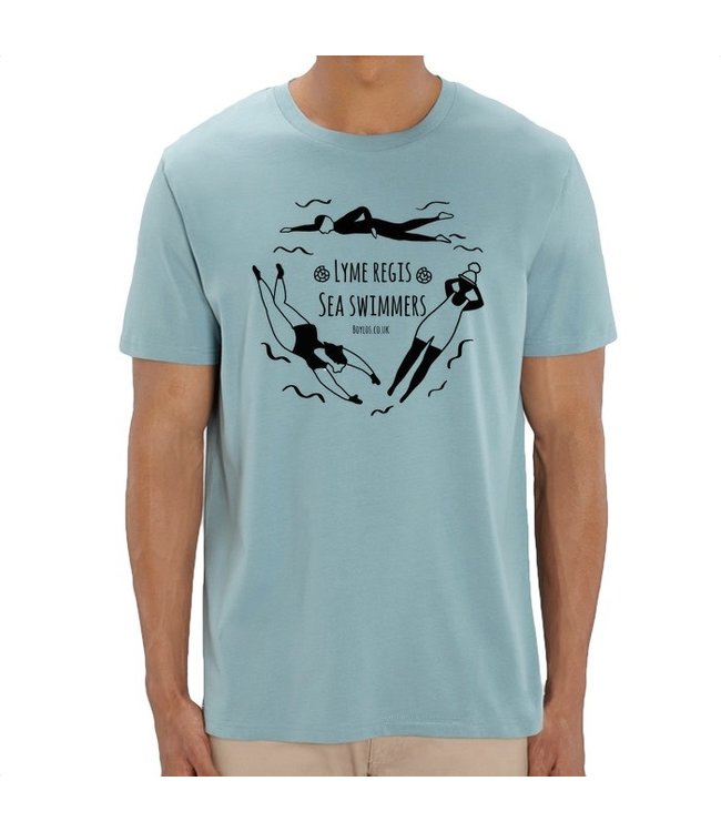 Boylo's Lyme Regis Sea Swimmers T-Shirt Citadel Blue