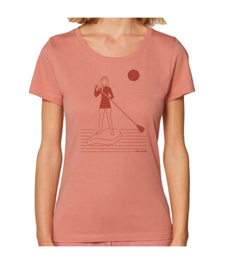 Boylo's Womens Paddle Out Top Rose Clay