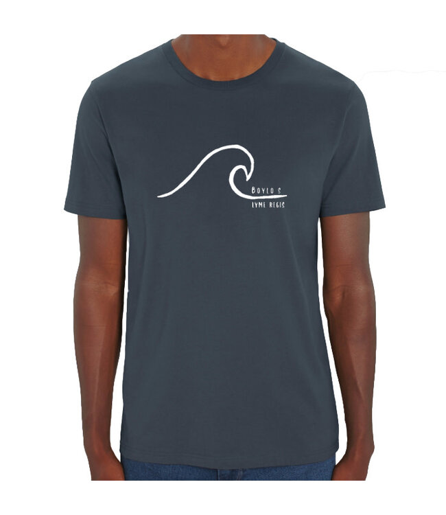 Boylo's Boylo's Wave T-Shirt India Ink Grey