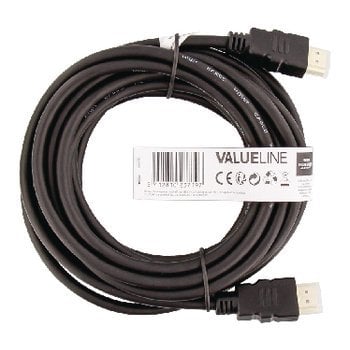 High Speed ​​HDMI cable with Ethernet HDMI Connector - HDMI Connector 5.00 m