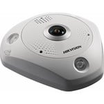 Hikvision DS-2CD6365G0-IVS, 6 Mp Fisheye 360gr. Kamera AUSSEN Version, PoE, Mikrofon / Lautsprecher, SD-Steckplatz