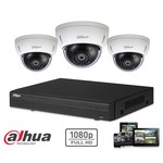 Dahua Kit Full HD-CVI 3x domo 2 Megapixel cámara conjunto de seguridad