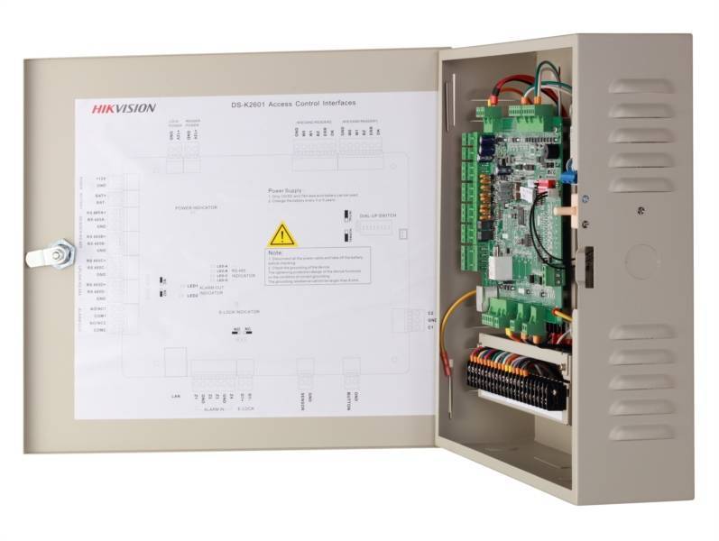 Hikvision Complete Pro door controller, 2 doors, DS-K2602 ... home intercom wiring diagram 