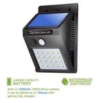 AlarmsysteemExpert.nl Small model LED shock lamp for outdoor with sensor (wireless)