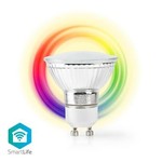 Nedis Wi-Fi Smart LED Lampe | Vollfarbig und warmweiß | GU10