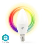 Nedis Lampe LED intelligente Wi-Fi | Couleur et blanc chaud | E14