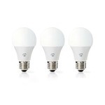 Nedis Wi-Fi smart LED lamps Warm to Cold White E27 | 3-Pack