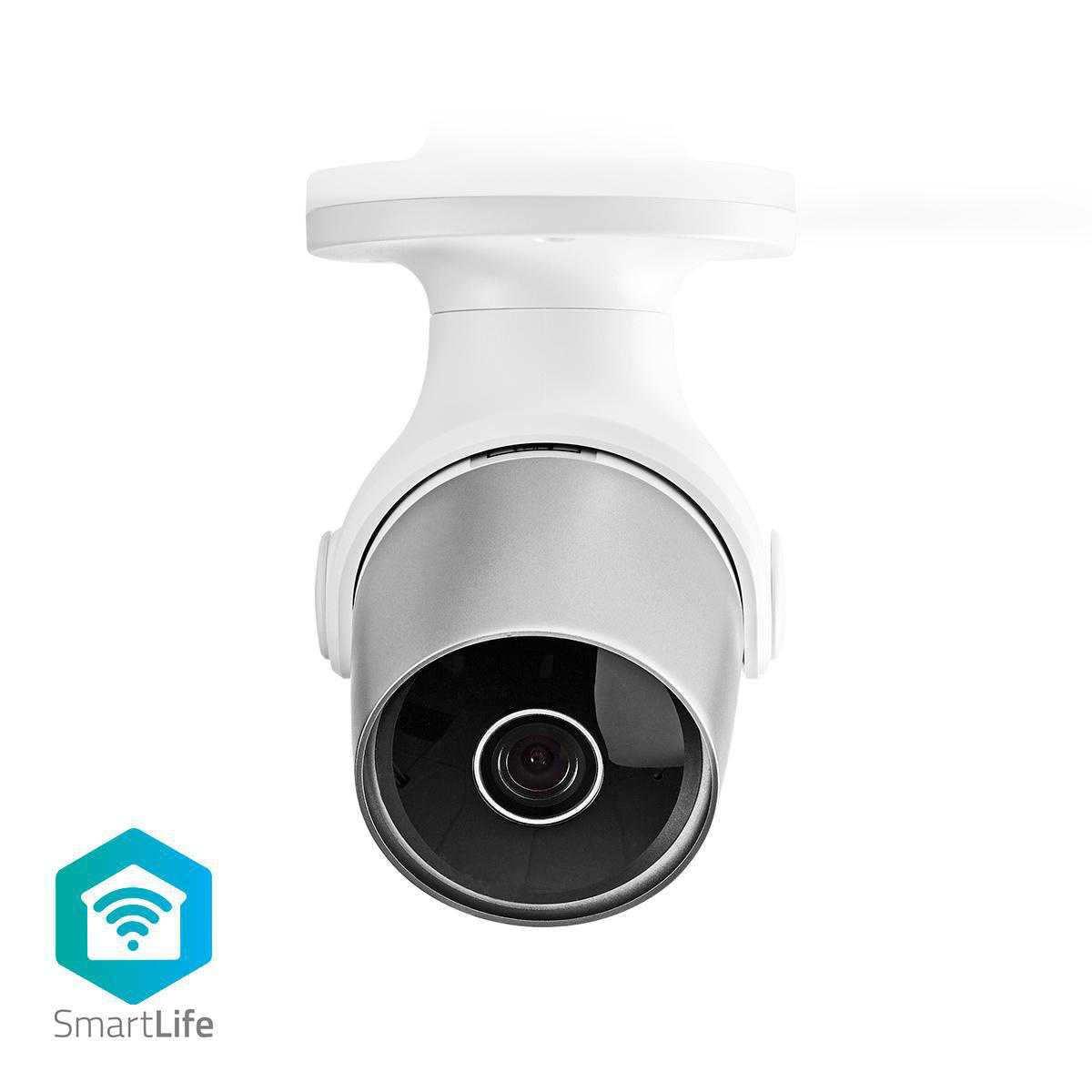 A automação residencial tornou-se muito mais fácil. Esta câmera Smart Outdoor IP fácil de usar pode ser facilmente conectada à sua rede Wi-Fi existente para monitorar os espaços externos de sua casa e gravar todos os sons ou movimentos. Ele pode ser usado