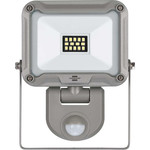 Nedis Projecteur LED avec capteur, 10 W, 900 lm, gris