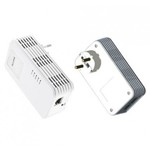 AlarmsysteemExpert.nl Set adaptador Powerline 1200Mbps con función PoE + Homeplug (trifásico)