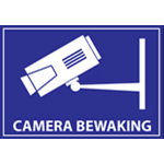 Kameraüberwachungsaufkleber