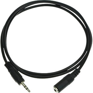 Extension cable 2.5m (round) for leakage and temperature sensor