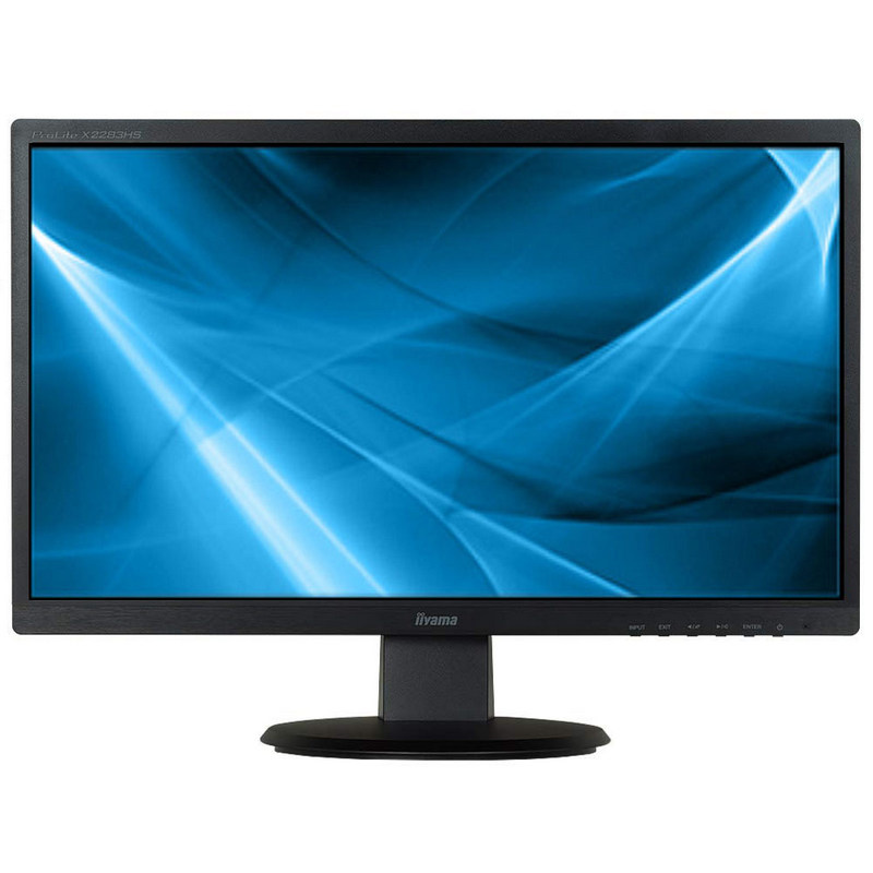Il monitor LCD a LED da 27 "di iiyama è dotato di un pannello Full HD da 1 ms ad alto contrasto (80 mln: 1 ACR) per immagini molto nitide, ad alto contrasto e con colori resistenti. Il triplo ingresso garantisce una connessione senza problemi per i sistem
