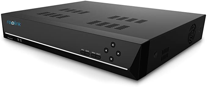 Reolink RLN16-410, gravador de vídeo em rede PoE de 16 canais com disco rígido de 3 TB integrado.