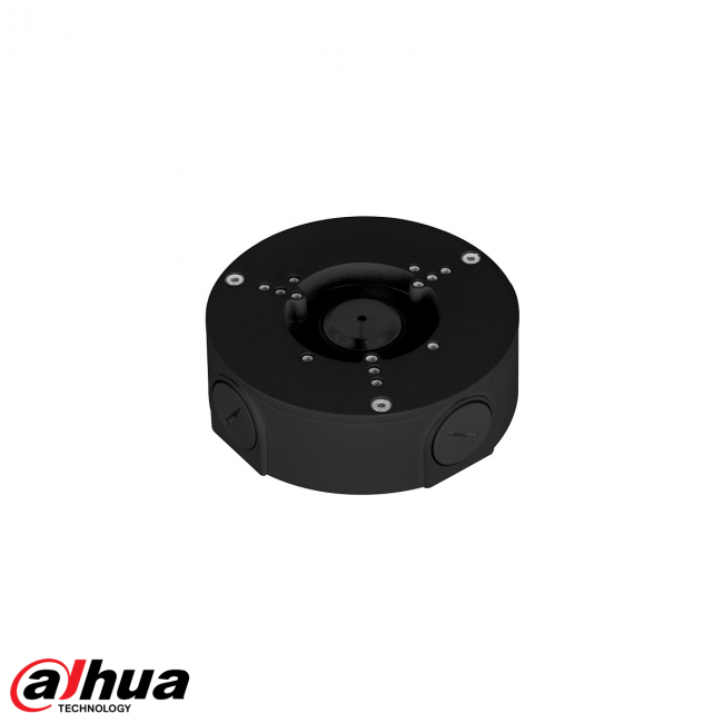 Mounting box for HAC and IPC-HFW21 / 22/41/42 / 4300SP bullet cameras, and the dome cameras HDW4100 / 4200 / 4300C.