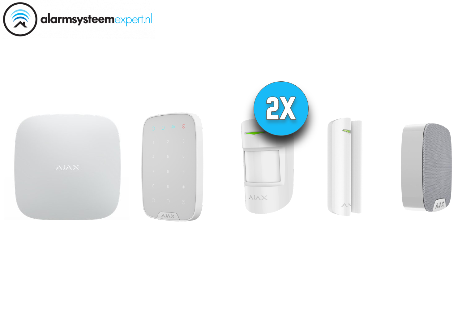 Ajax alarm system kit wireless for your home or business